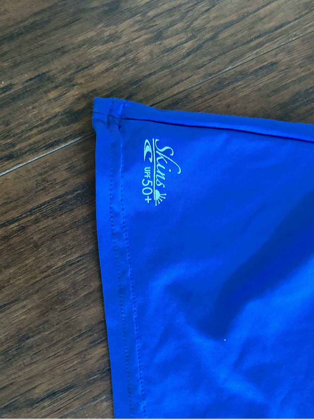 O'Neill Women's large Bright Blue Short Sleeve Rash Top w SPF 50! - Picture 5 of 5